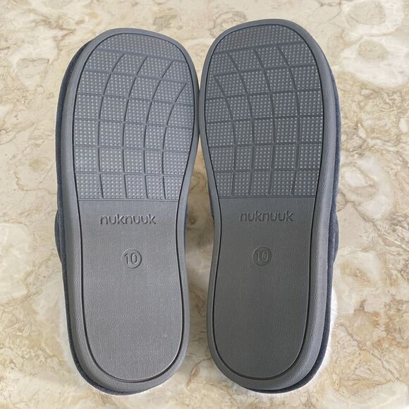 NEW! Nukbuuk Spencer Men’s Leather & Sheepskin Slippers - Picture 11 of 12